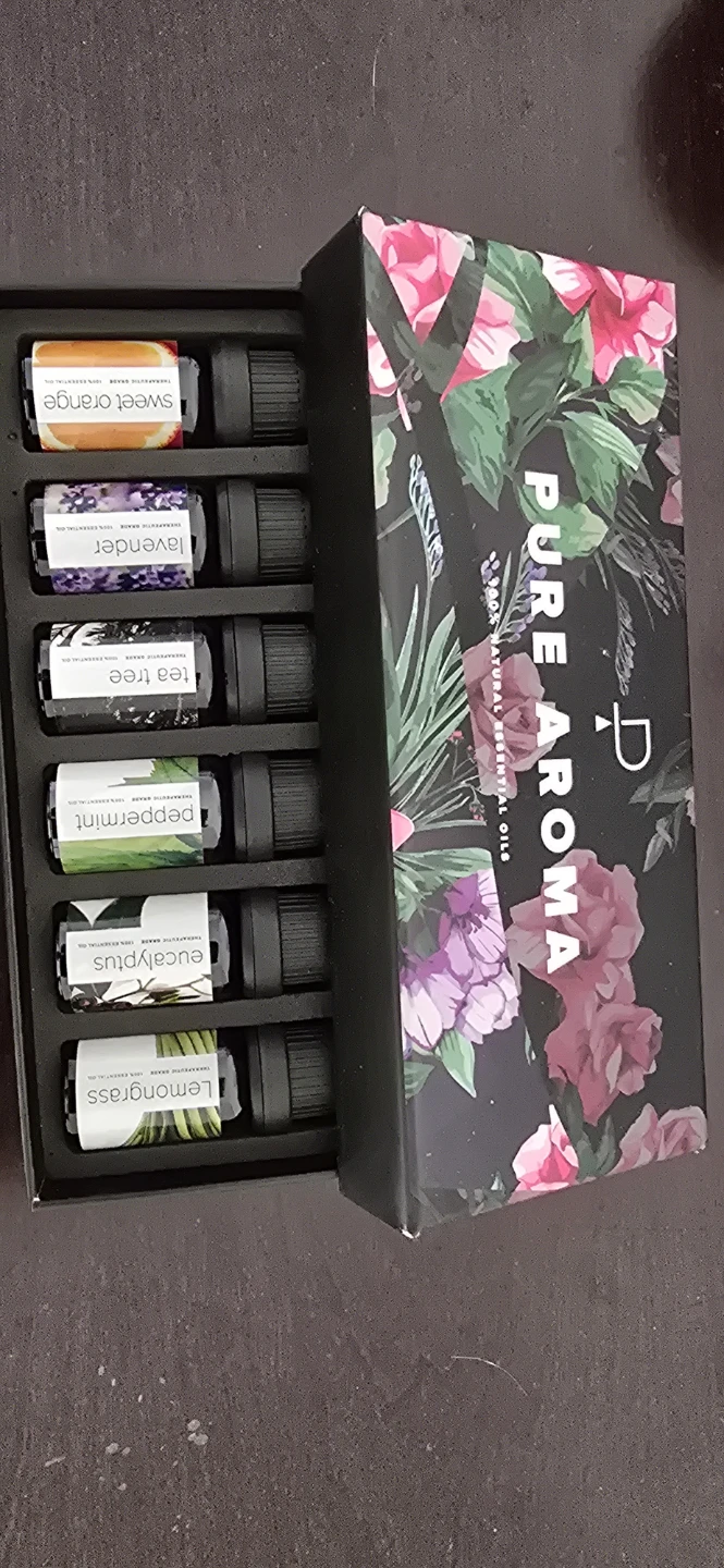 Pure Aroma Essential Oils Set