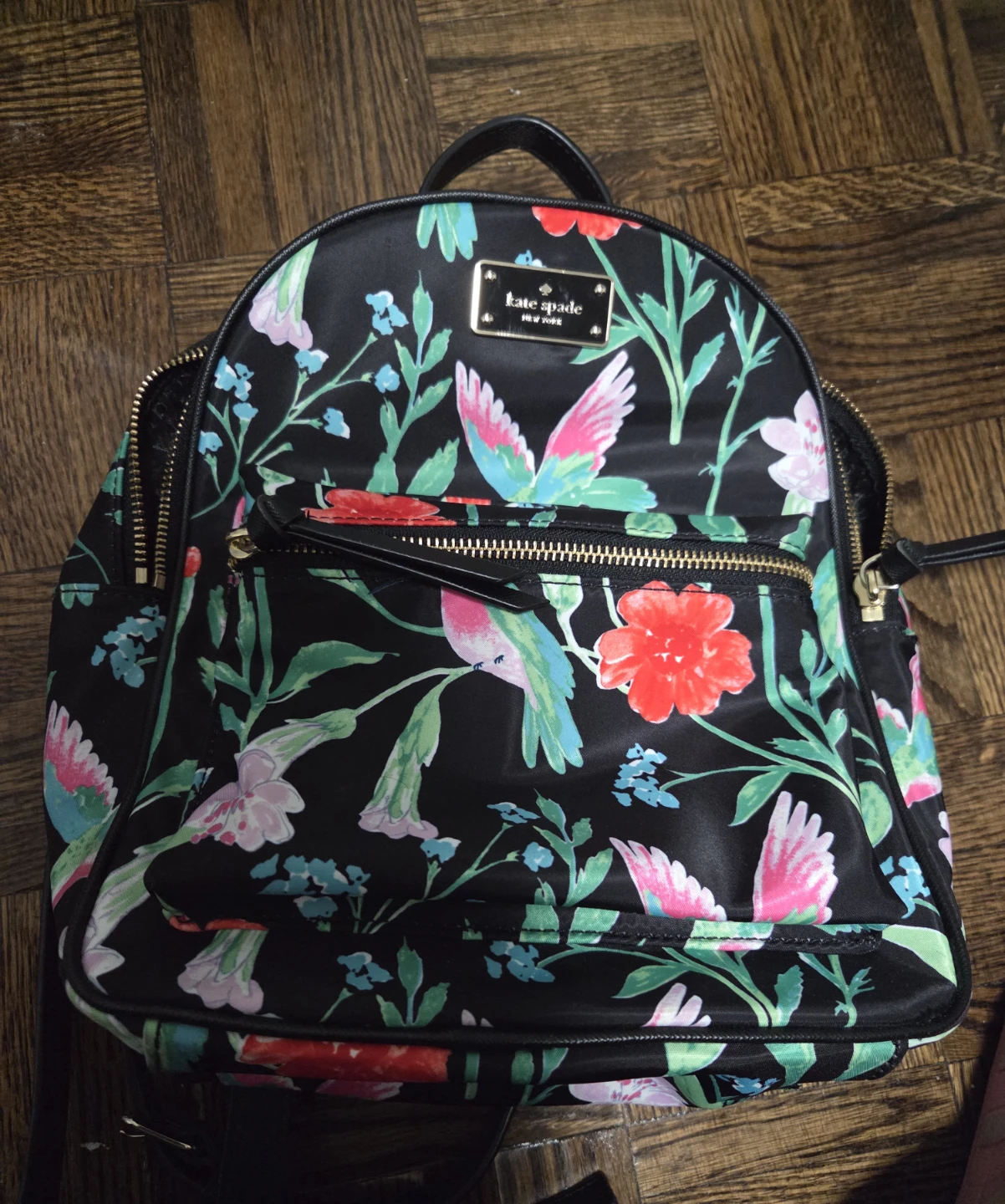 Kate Spade Floral Backpack