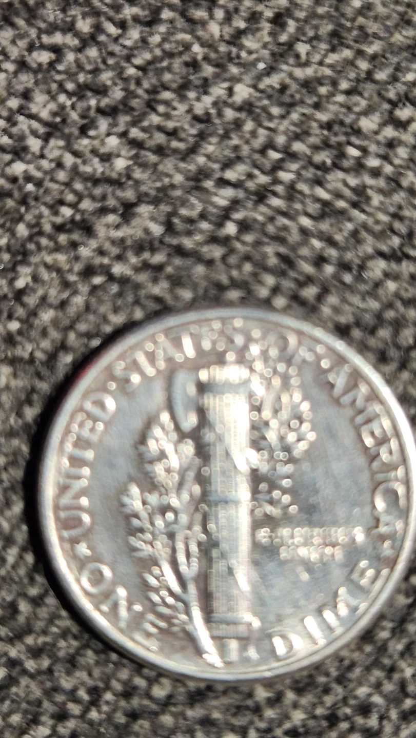 1943 Mercury Dime - photo 3