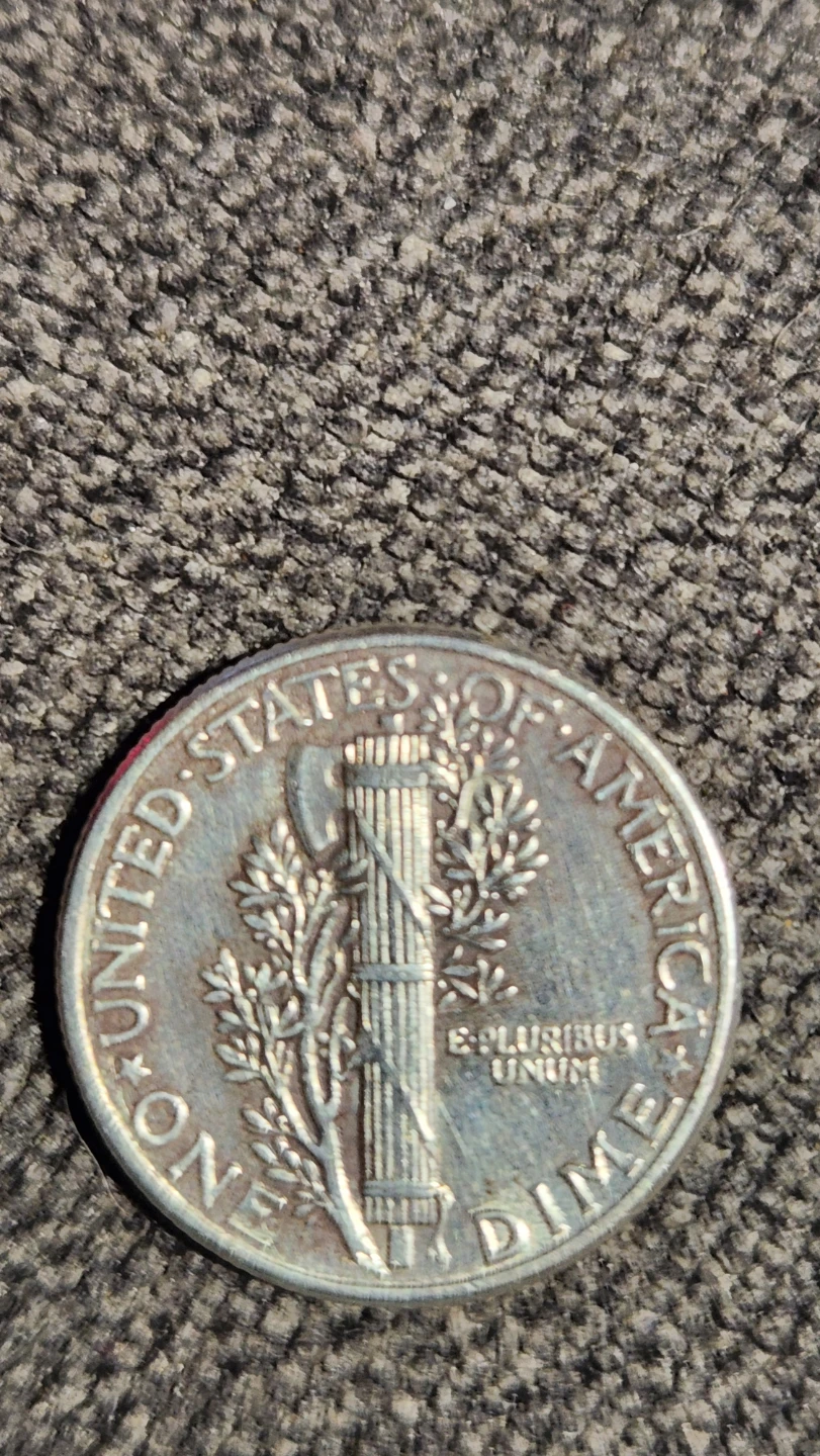 1943 Mercury Dime - photo 4