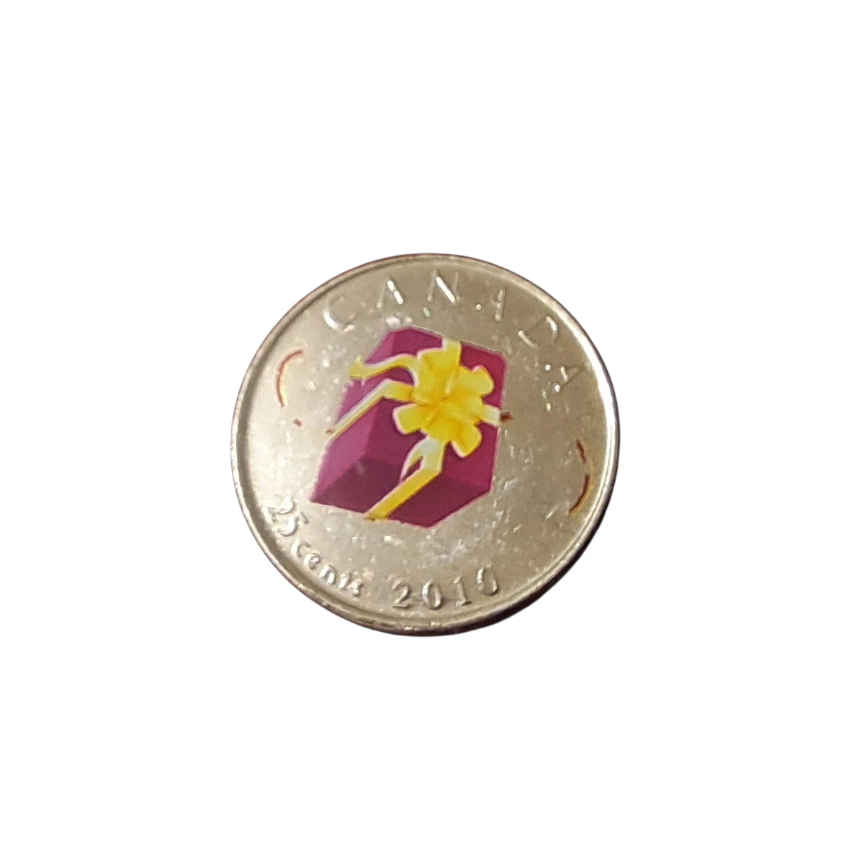 2010 Canada 25 Cents Coin