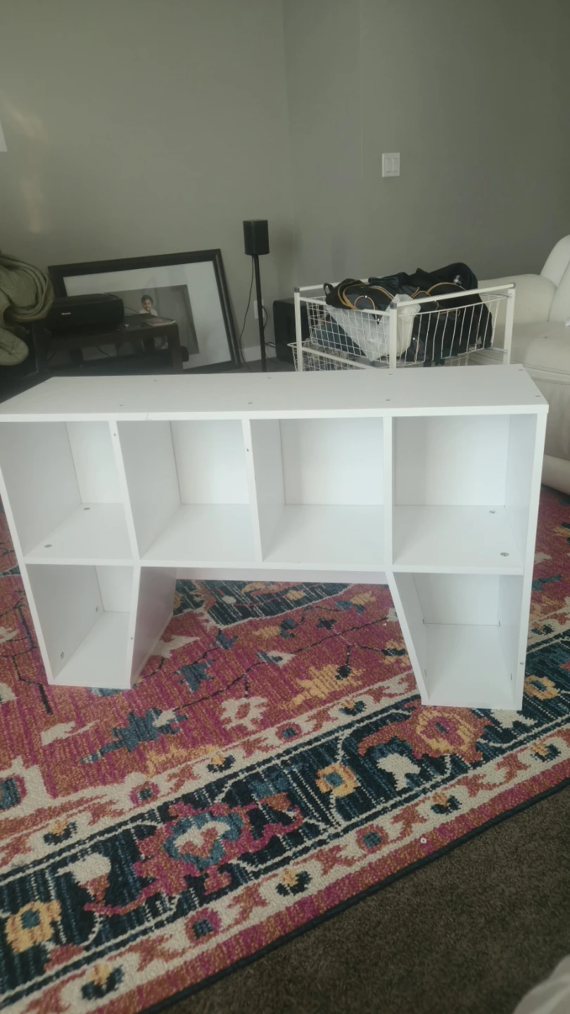 White Bookshelf
