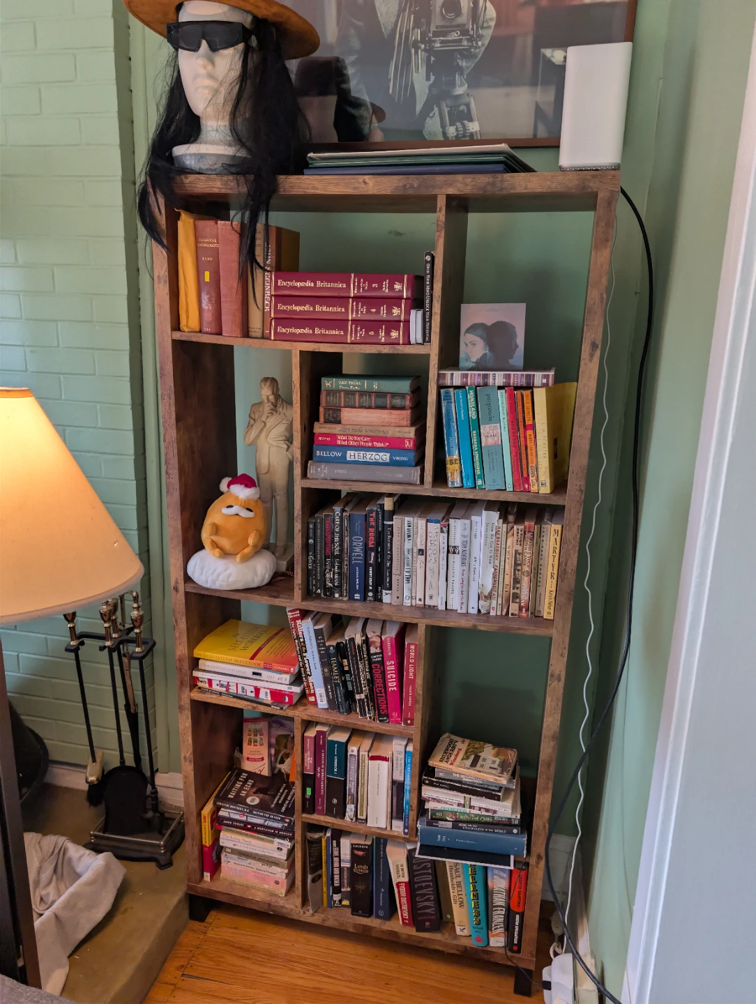 Wooden Bookshelf