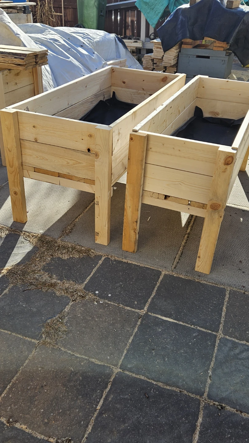 Hand Craft Raised Planter Boxes available in different sizes