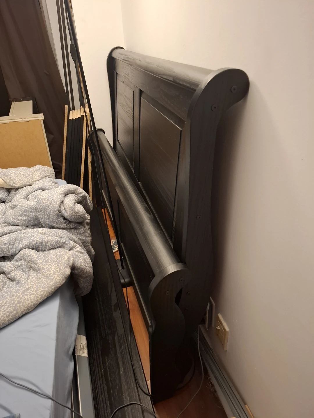 $40 bedframe & base (DISASSEMBLED) - photo 3