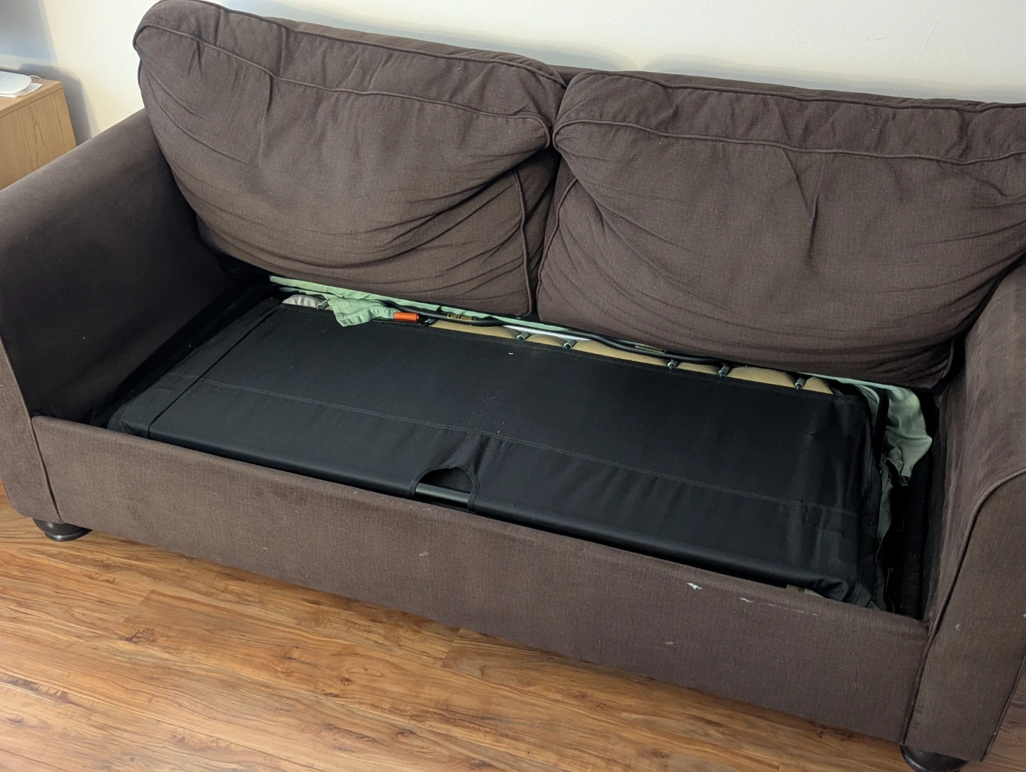Brown Sofa Bed - photo 4