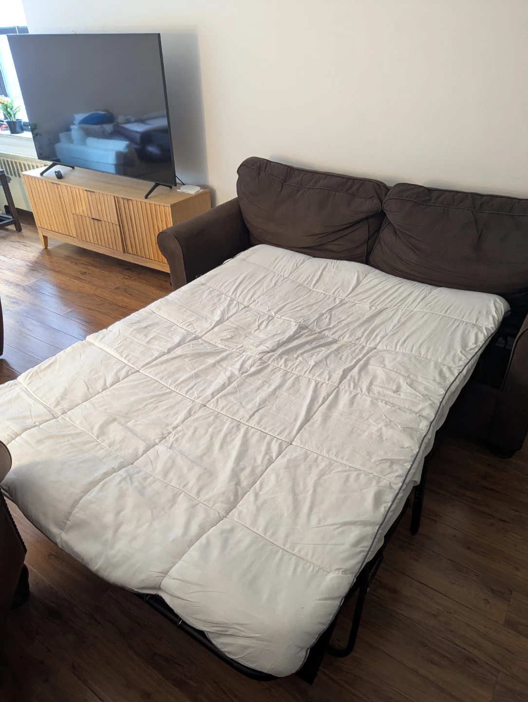 Brown Sofa Bed - photo 5