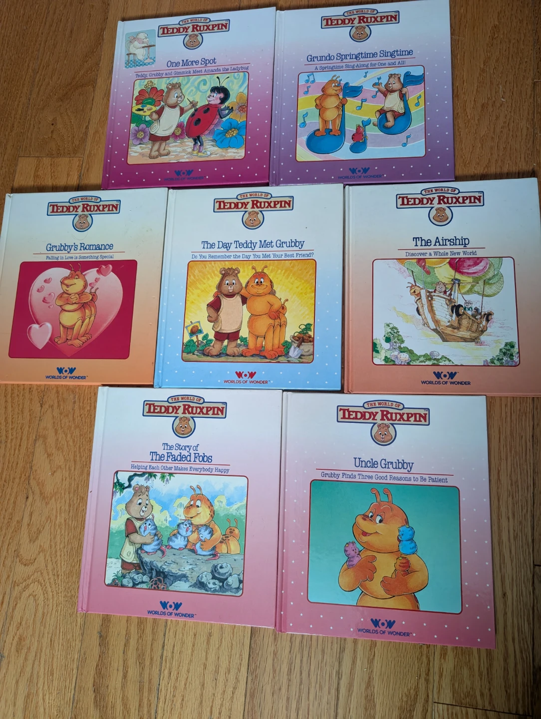 The World of Teddy Ruxpin Children's Books - Set of 7 🏆