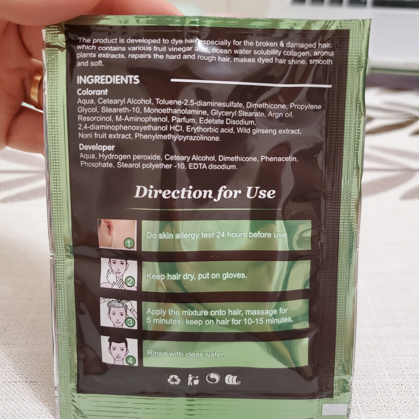 Hair Color Shampoo-1 pc - photo 2