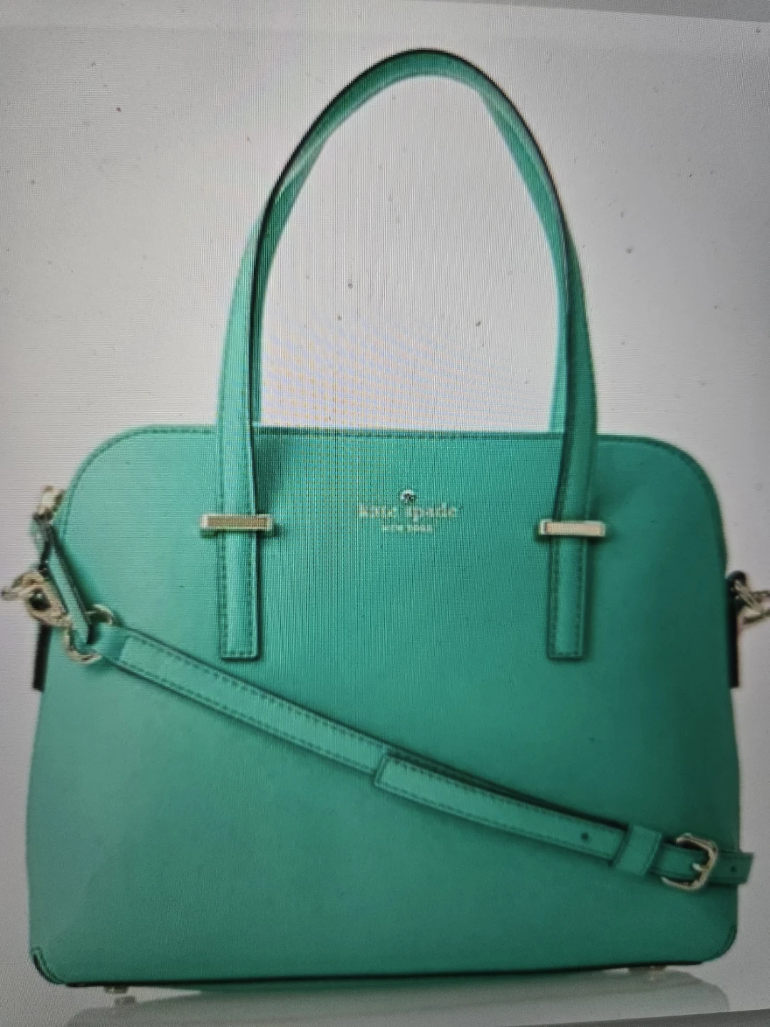 Kate Spade Handbag Turquoise Summer Bag/Purse