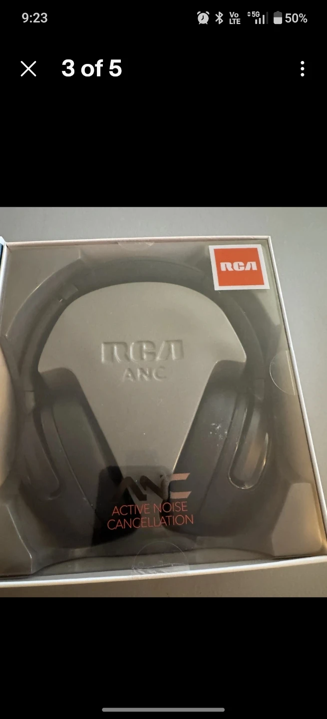 RCA ANC Foldable Wireless Headphones - photo 2