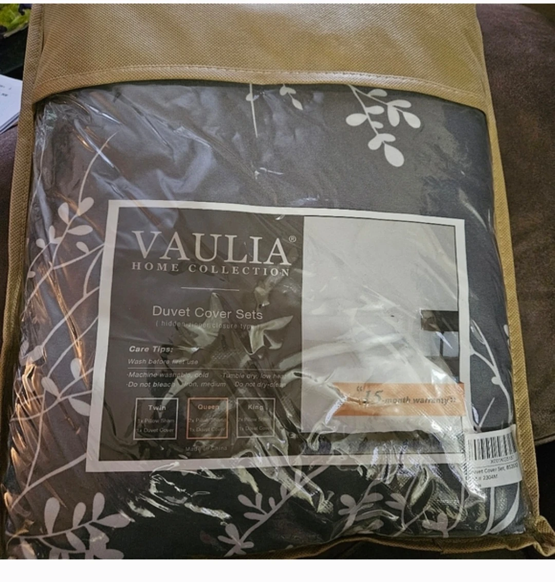 VAULIA HOME COLLECTION Duvet Cover Set - Queen Size