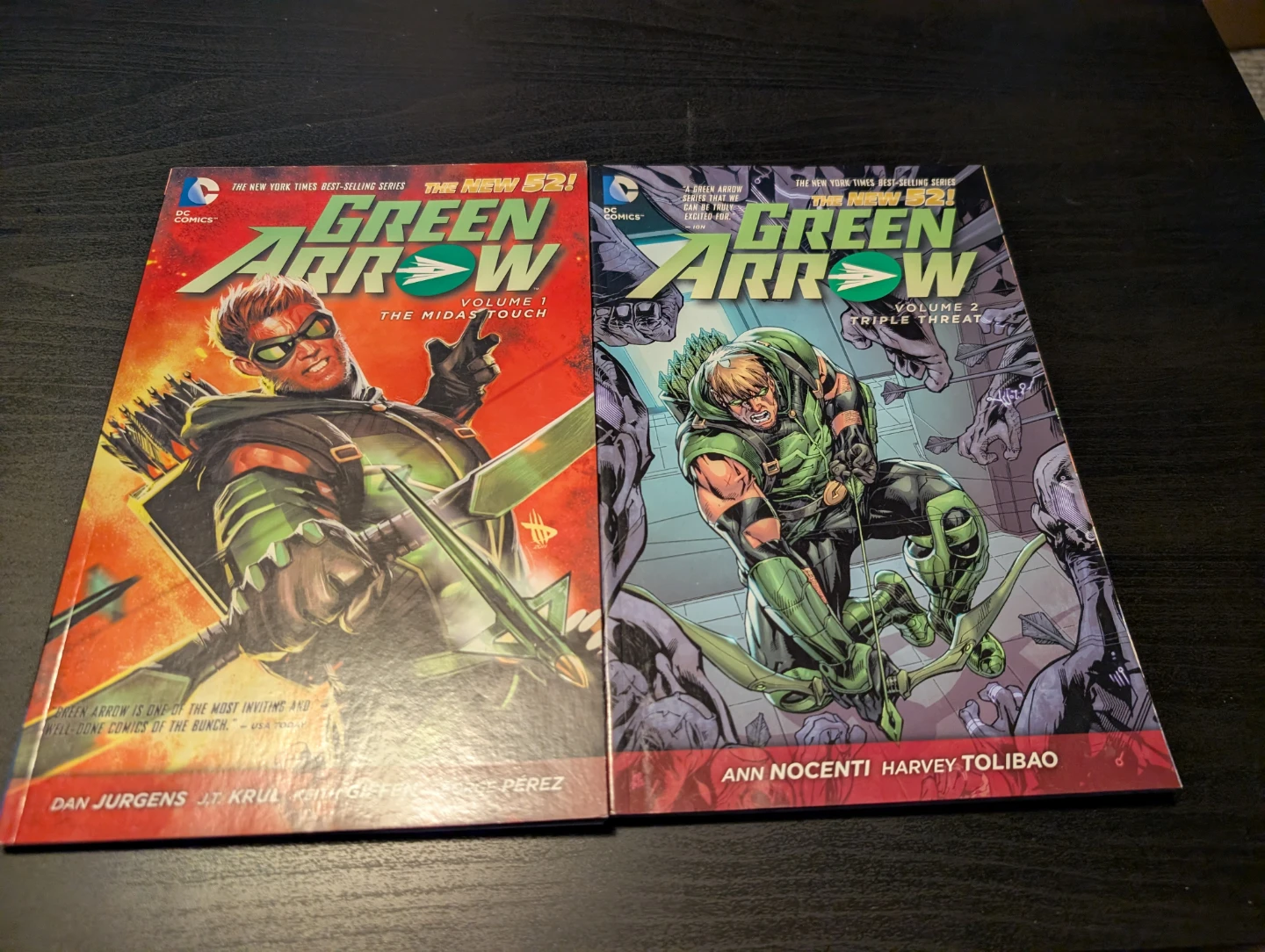 Green Arrow Comic Books - Volumes 1 & 2
