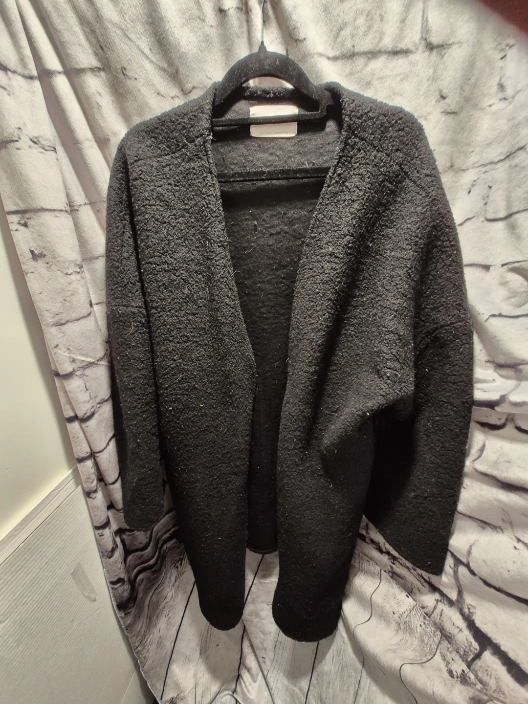 OAK + FORT Black Cardigan L/G
