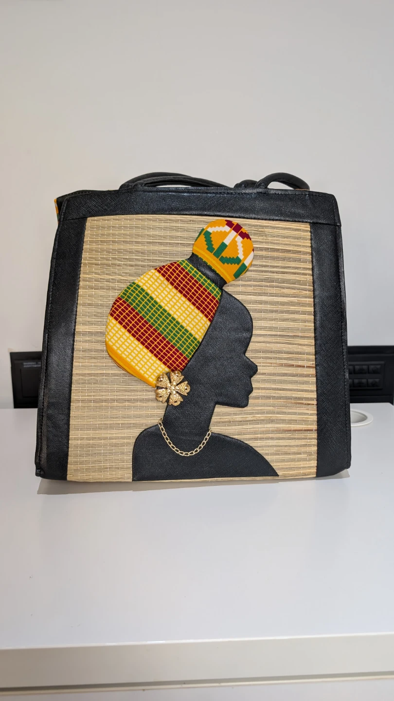 African Print Tote Bag - photo 2