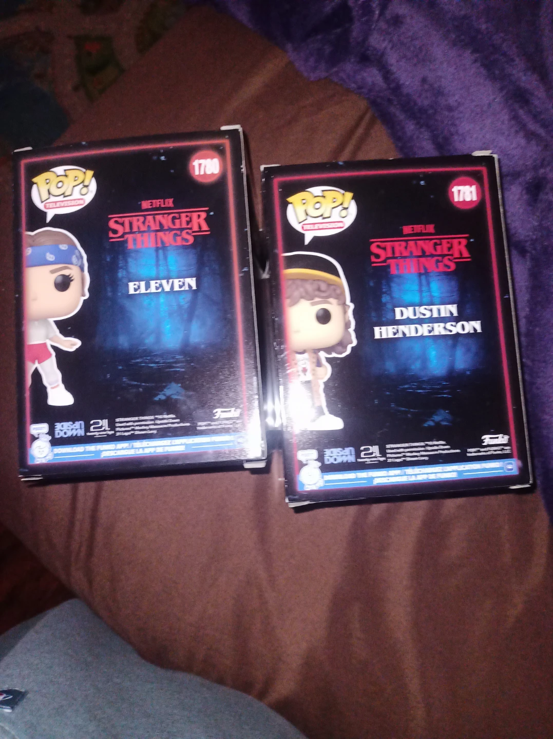 Funko Pop Stranger Things Eleven and Dustin Henderson Figures - photo 3