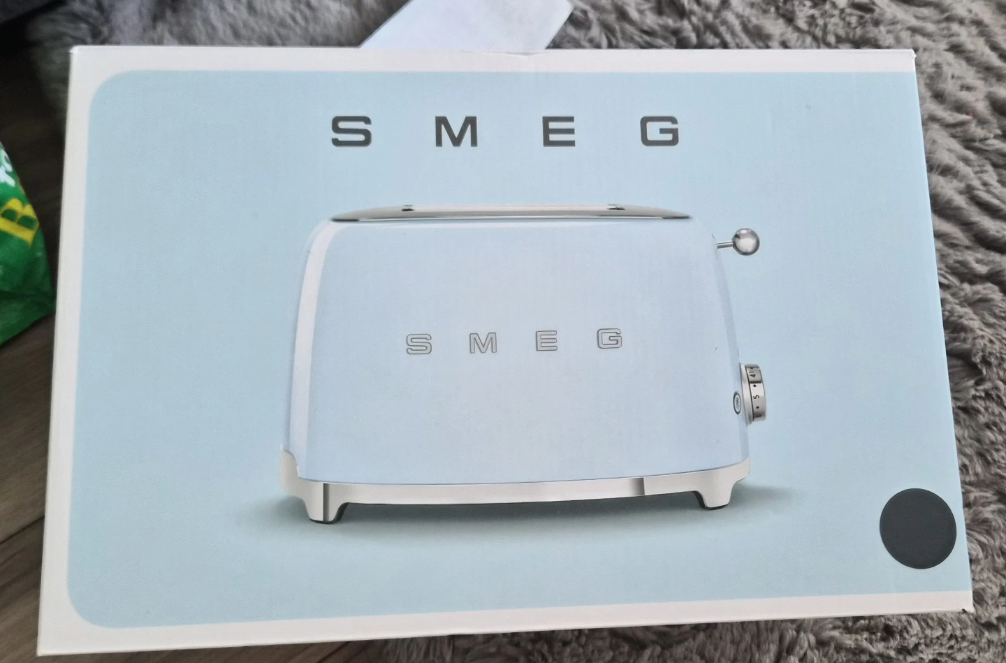 BRAND NEW Sealed Smeg 2-Slot Toaster - Grey