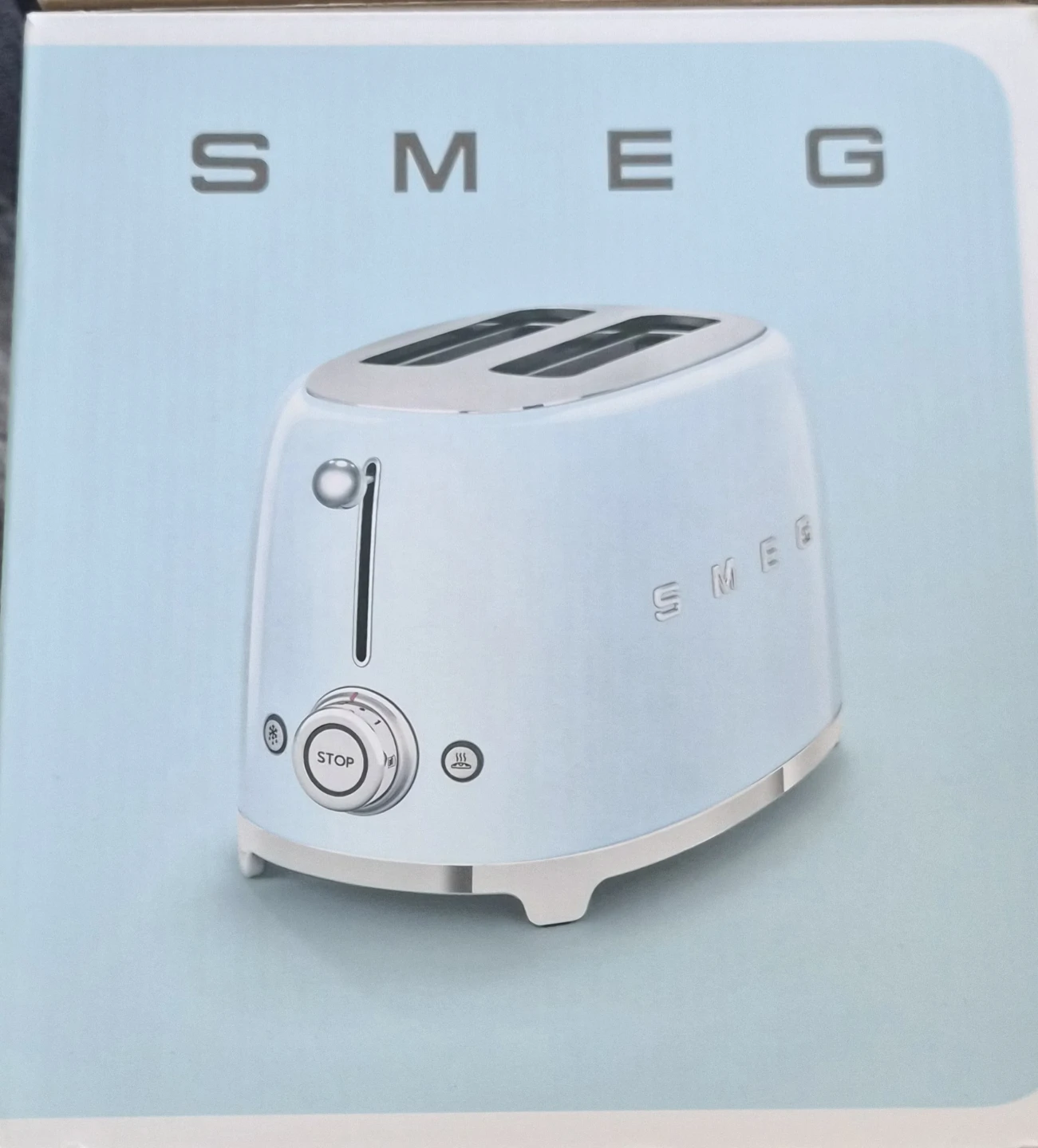 BRAND NEW Sealed Smeg 2-Slot Toaster - Grey - photo 2
