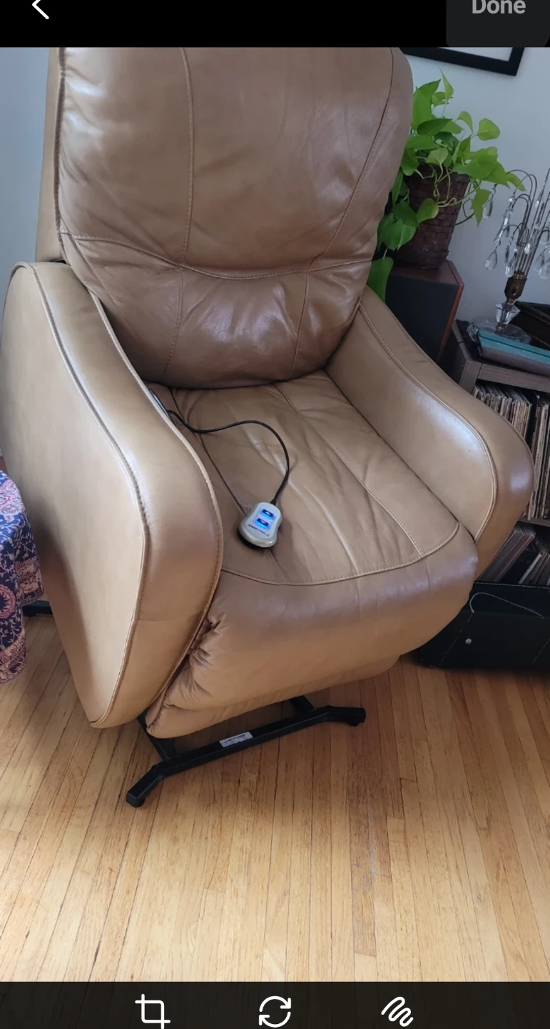 Palliser Leather Recliner Chair with Power Lift - photo 3