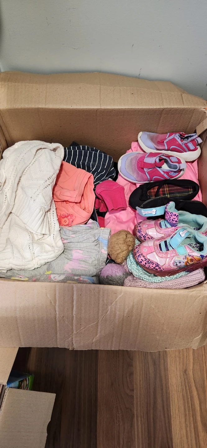 Bundle of Girls' Clothes and Shoes