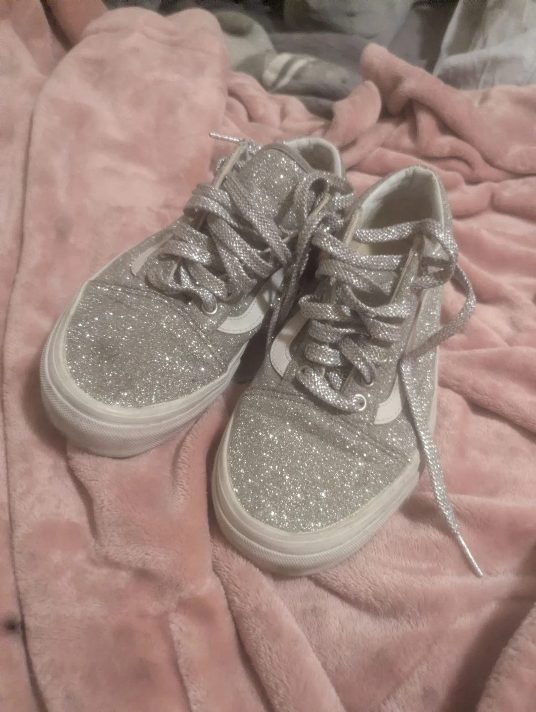 Vans Old Skool Glitter Shoes - photo 2
