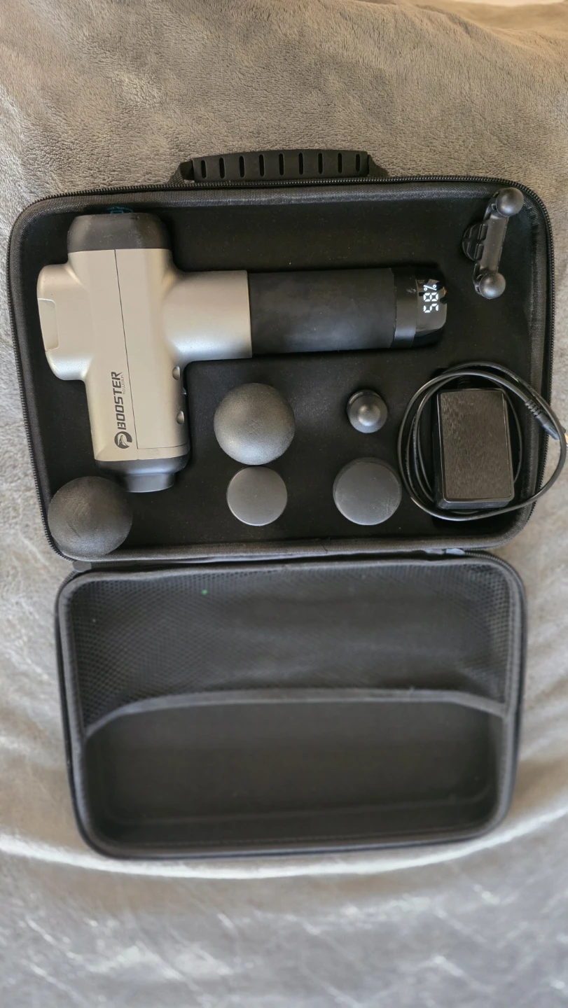 Booster M2 Massage Gun with 4 Attachments - photo 4