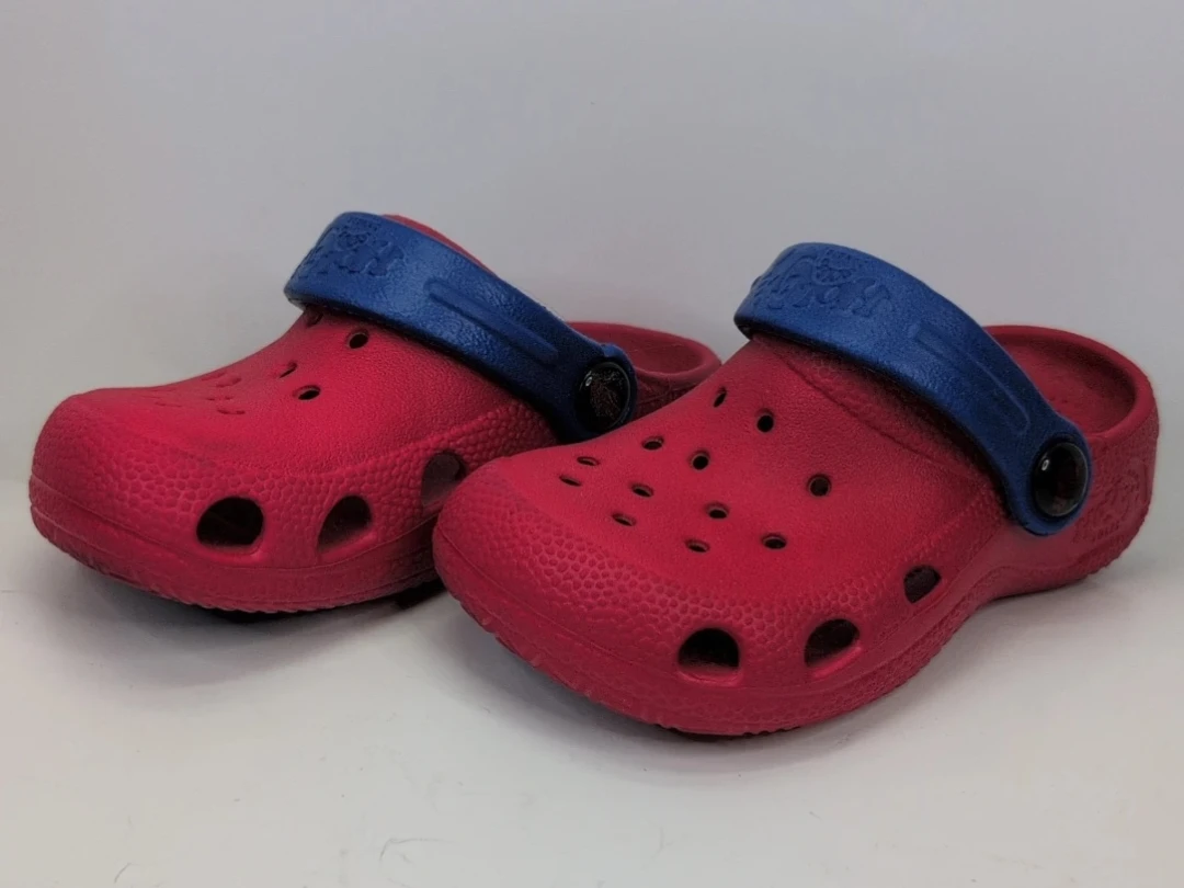 Red Crocs with Blue Strap - photo 2