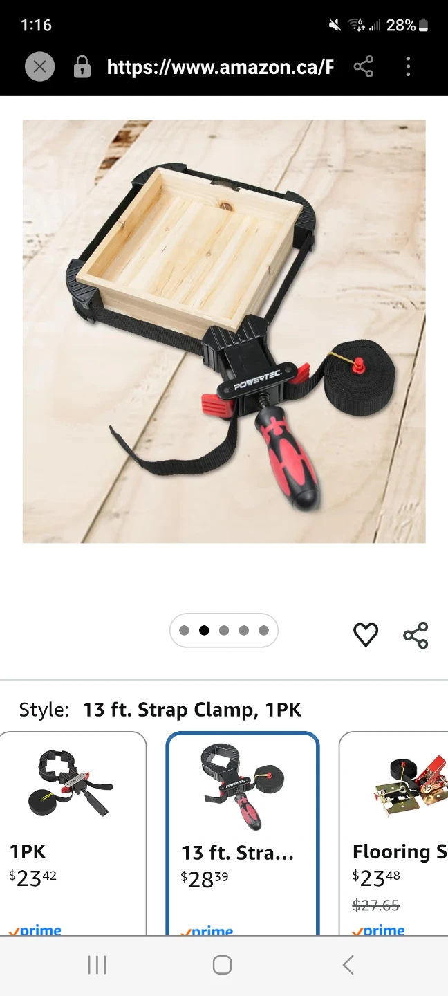 POWERTEC 13 ft. Strap Clamp - photo 4