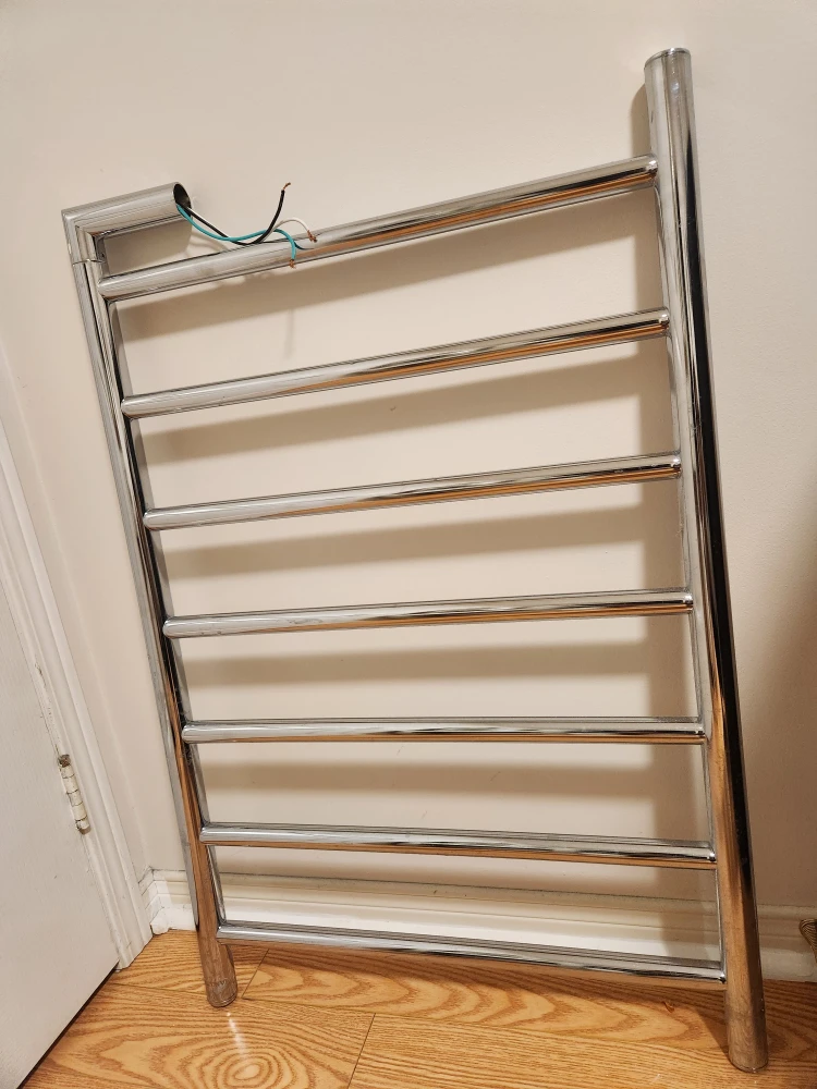 Chrome Heated Towel Rack 🧡