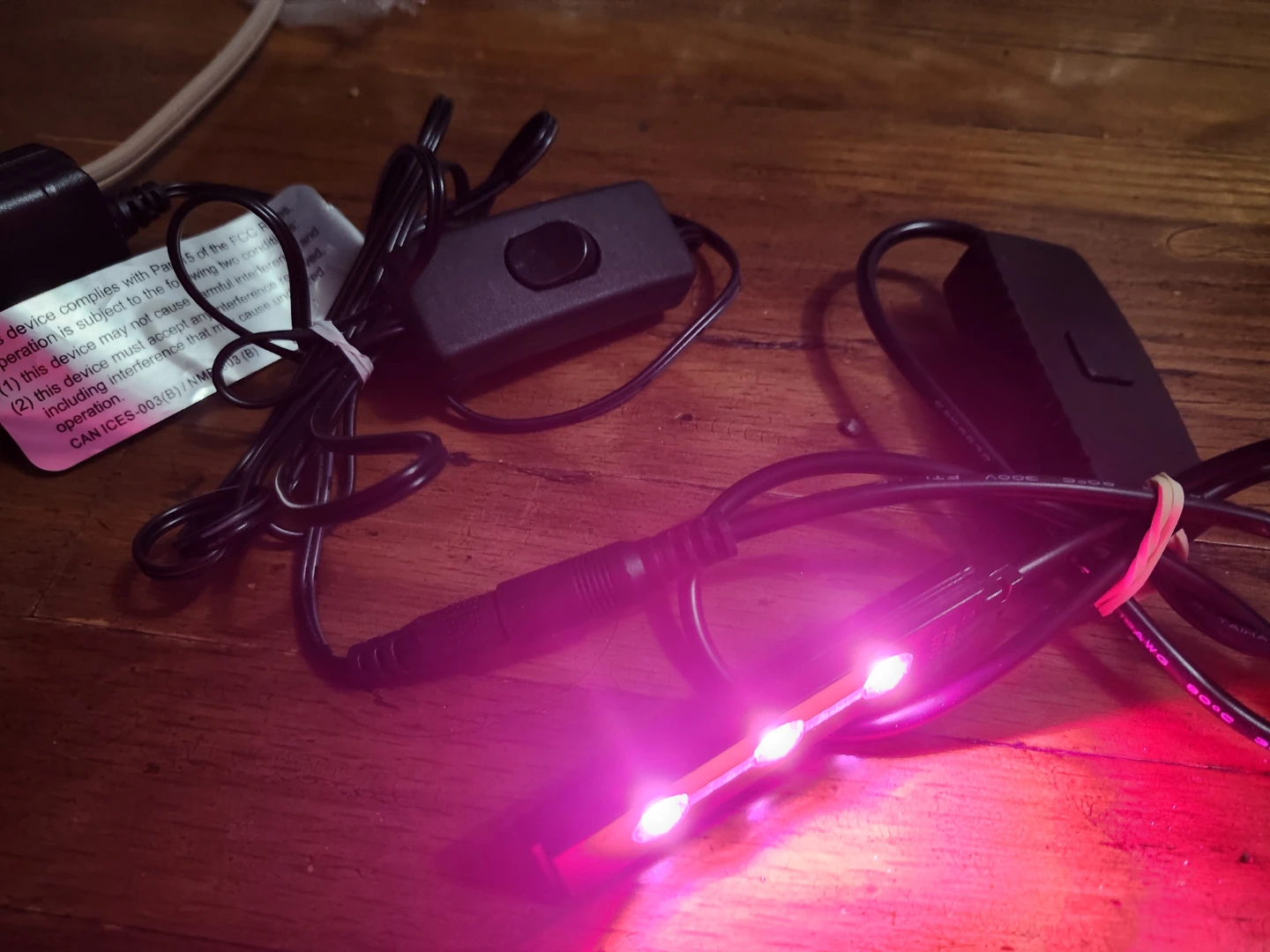 Aquarium  LED Light Set with In-line Switch changeable color - photo 2