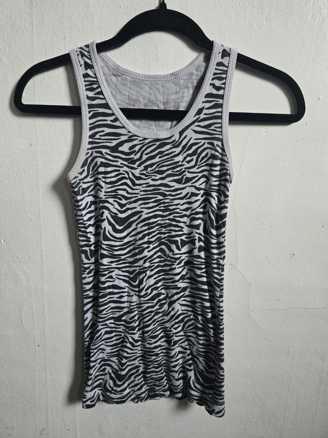 Zebra Print Tank Top - photo 3