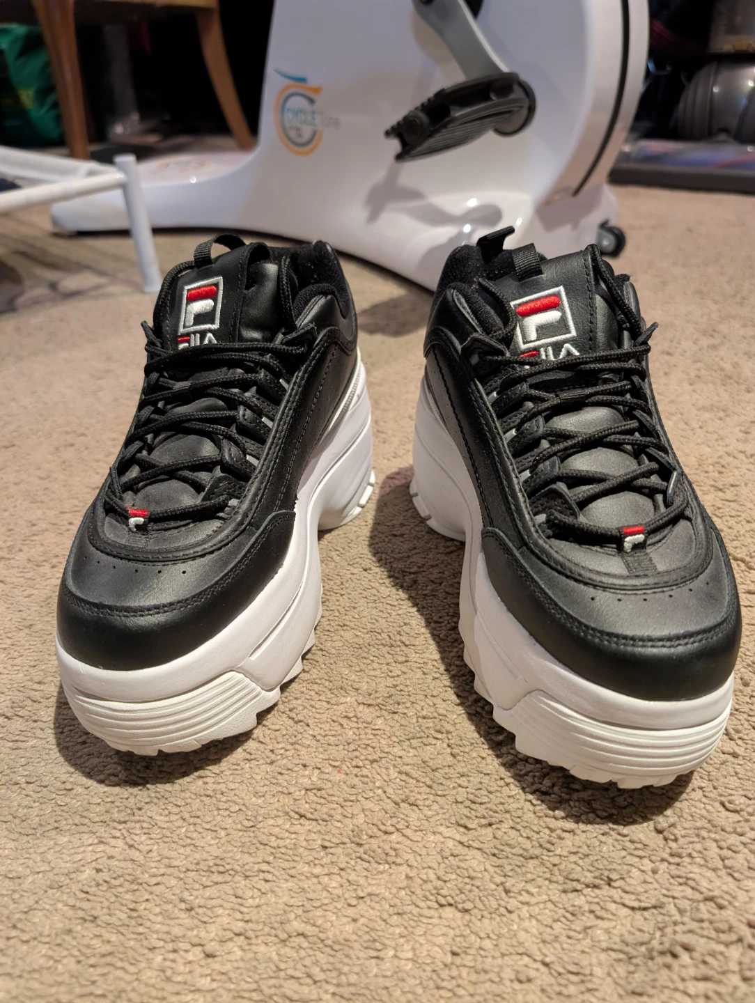 FILA Disruptor II Platform Sneakers - Black