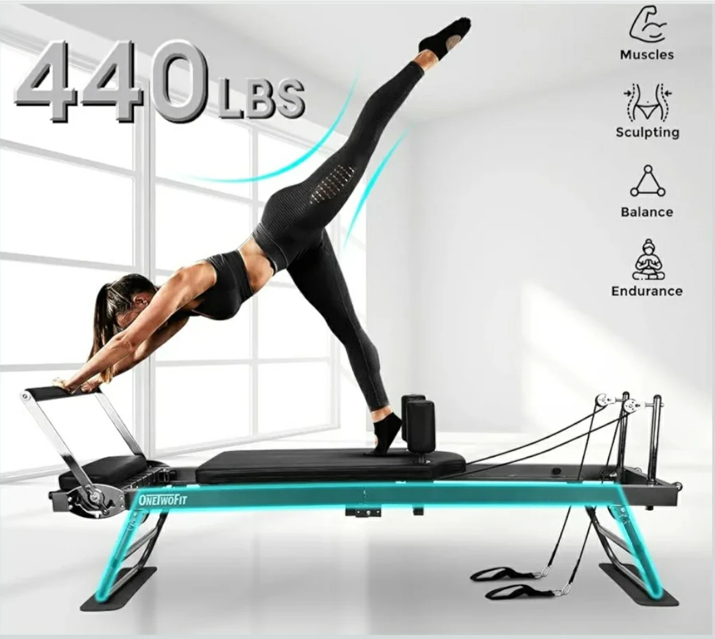 ONE TWO FIT Pilates Reformer - photo 2