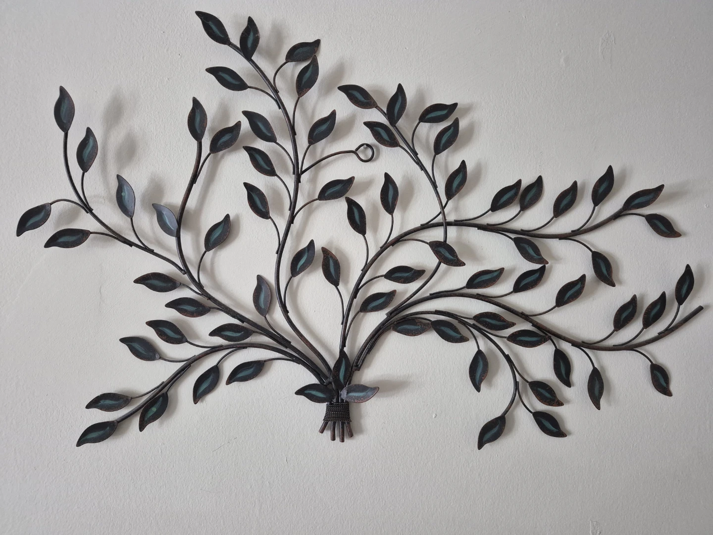 Metal Wall Art - Branch with Leaves