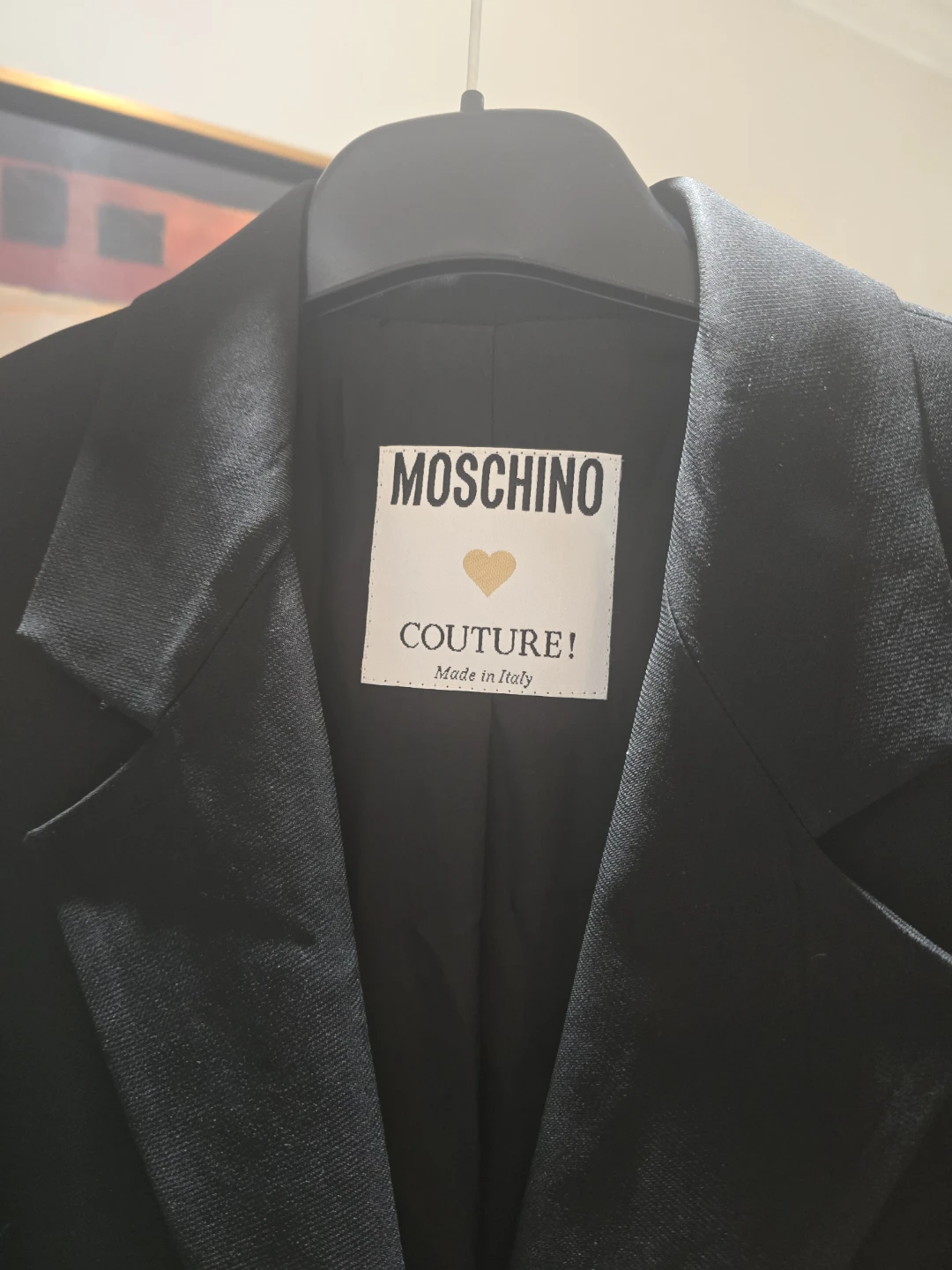Moschino Couture Blazer with Patchwork Sleeve - photo 4