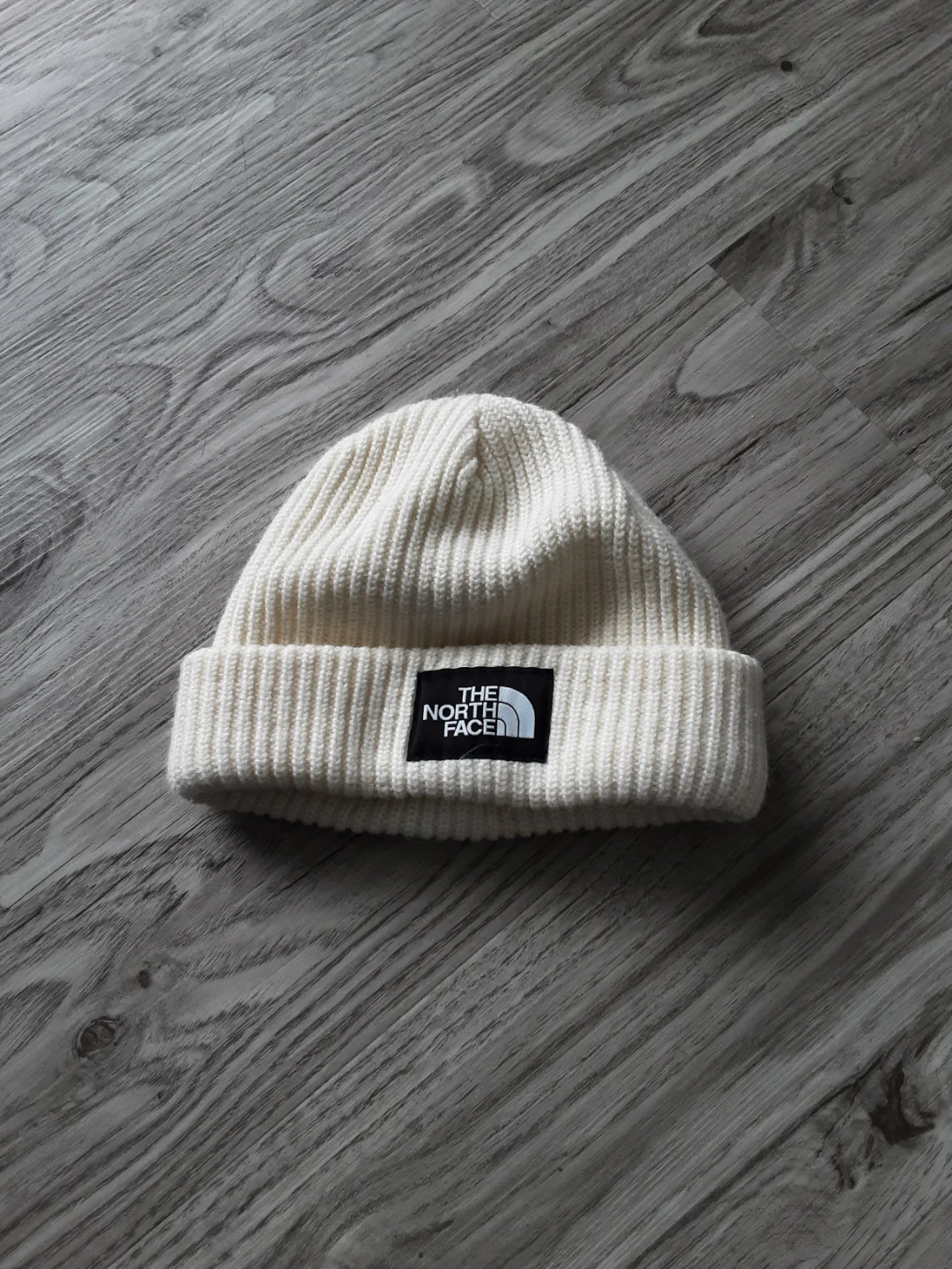 The North Face Ribbed Beanie - Cream
