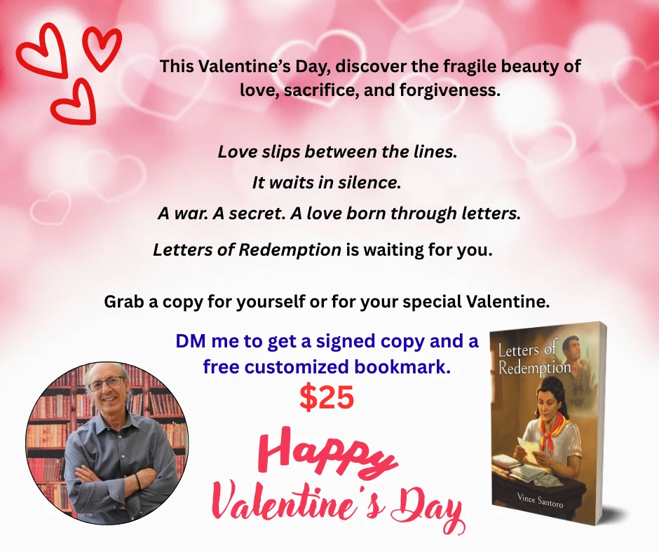 Letters of Redemption Book by Vince Santoro