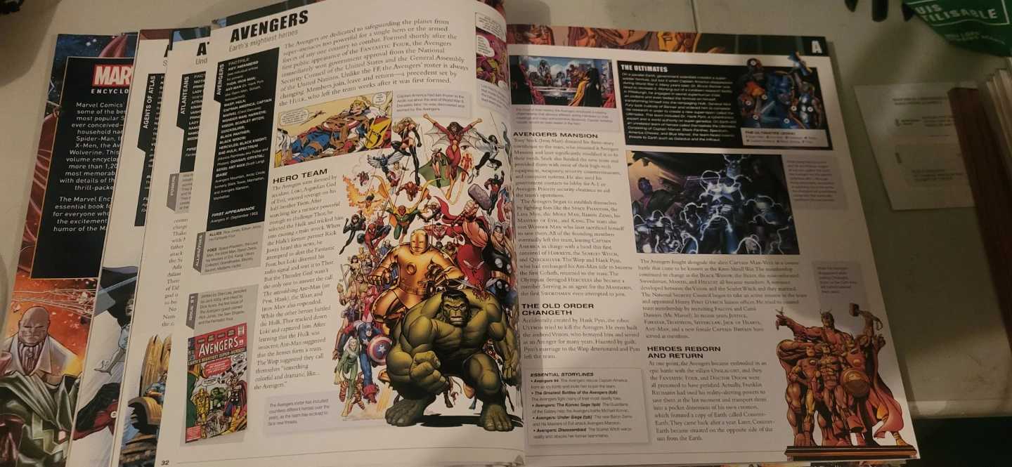 Marvel Encyclopedia New Edition Book - photo 4