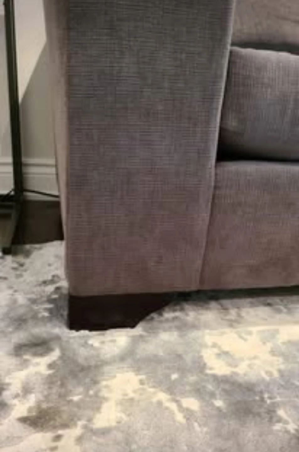 Gray Sectional Couch - photo 3