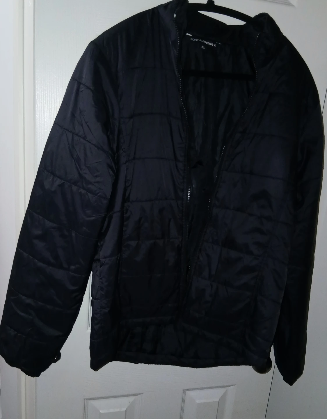 Port Authority Black Puffer Jacket - Size Small - photo 3