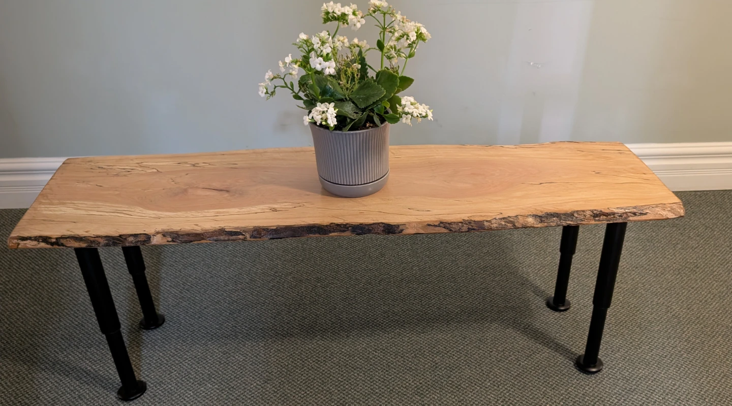 Live Edge Wood Coffee Table - photo 2