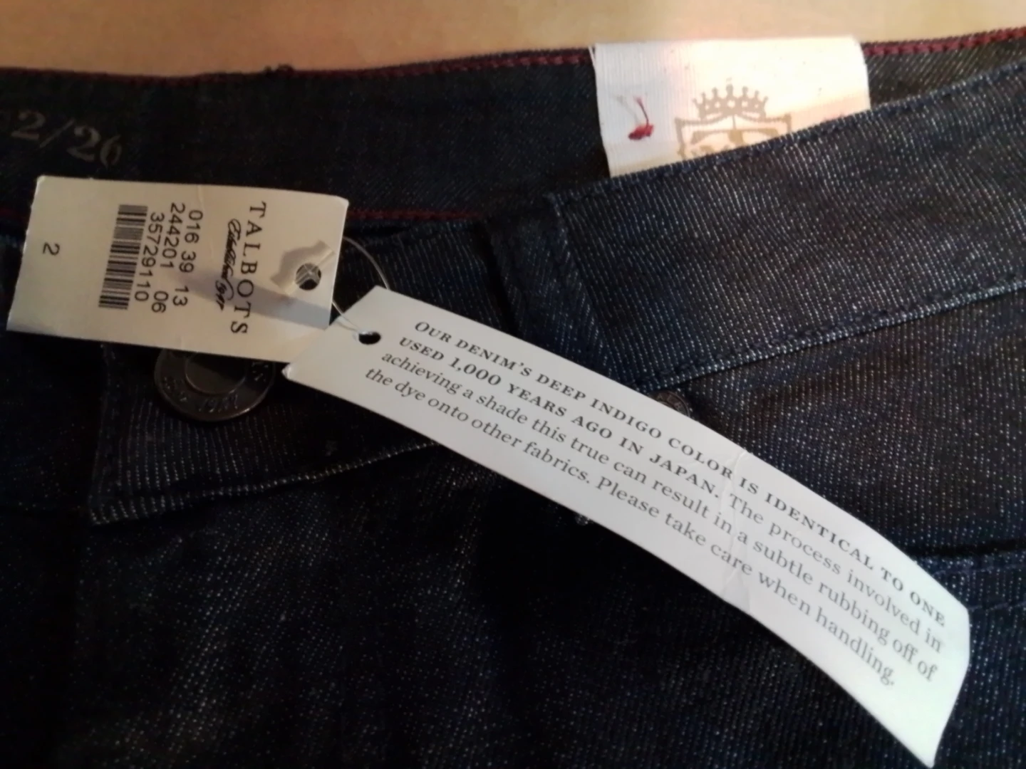 Talbots Modern Slim Ankle Jeans Size 2/26 - photo 2