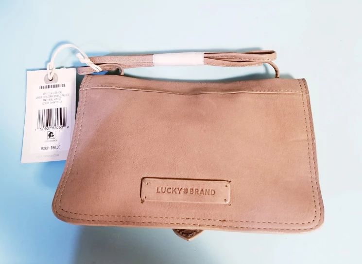 NWT Lucky Brand Convertible Grey Crossbody bag🏆 - photo 3