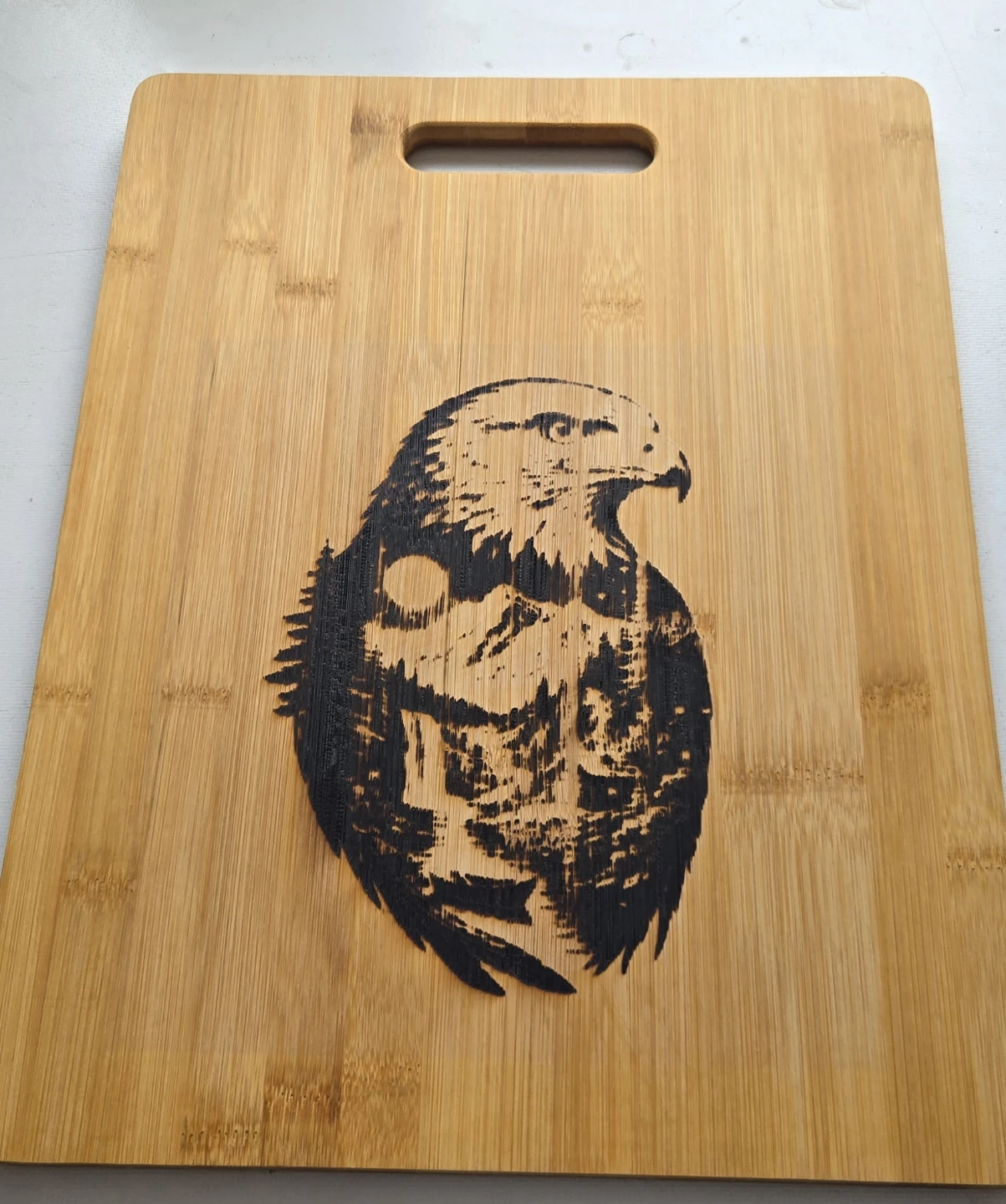 Custom Engraved Bamboo Cutting Board - photo 2