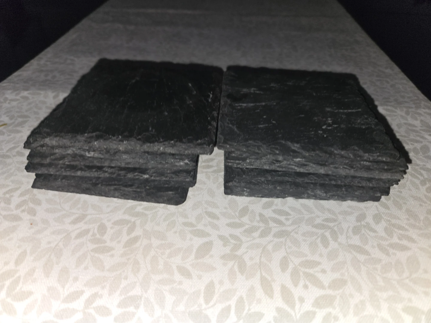 Set of 12 Square Slate Coasters