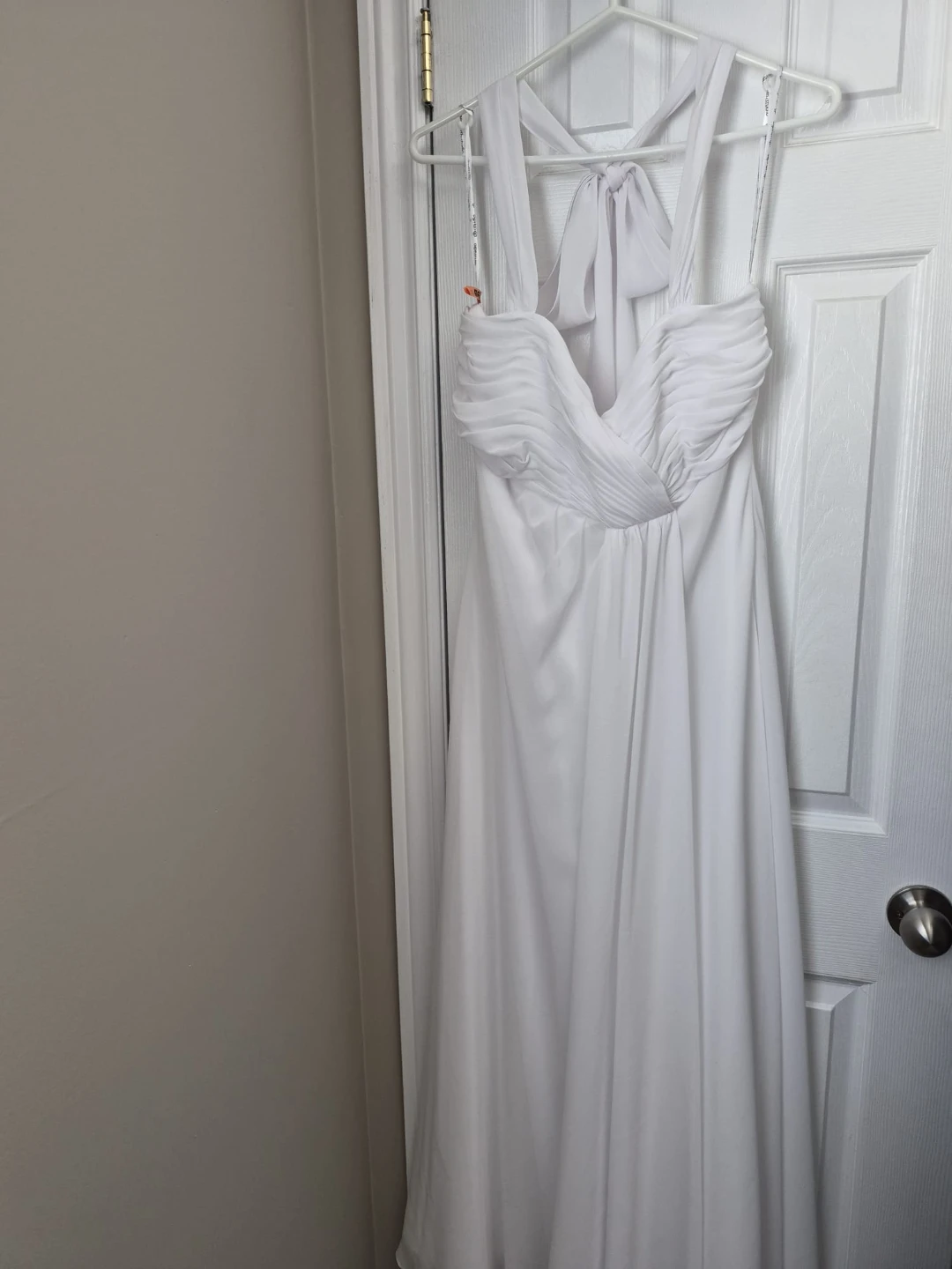 DB Studio White Formal Gown -Size 14