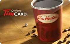 Two Tim Hortons giftcards