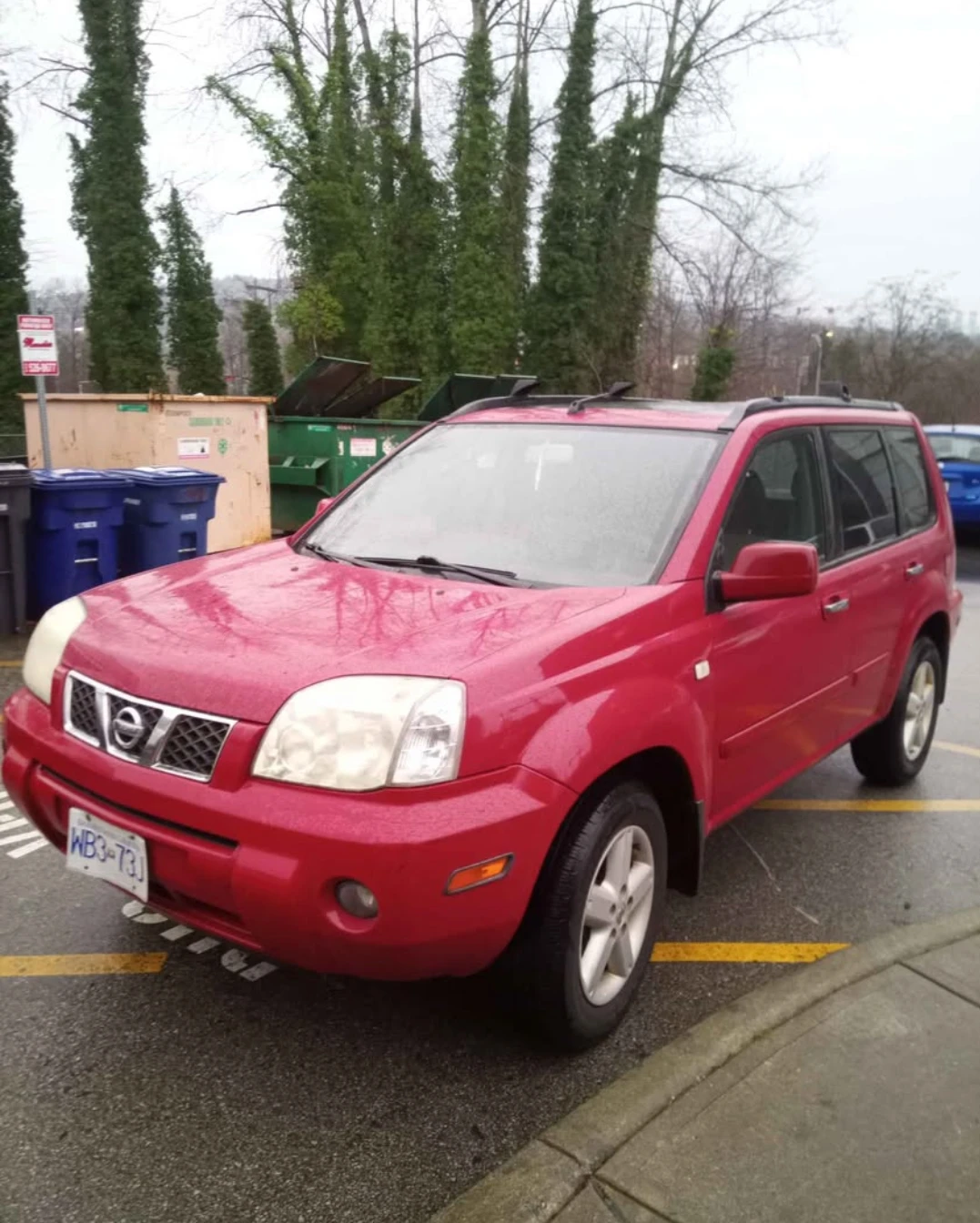Red Nissan X-Trail SUV 2005 SE