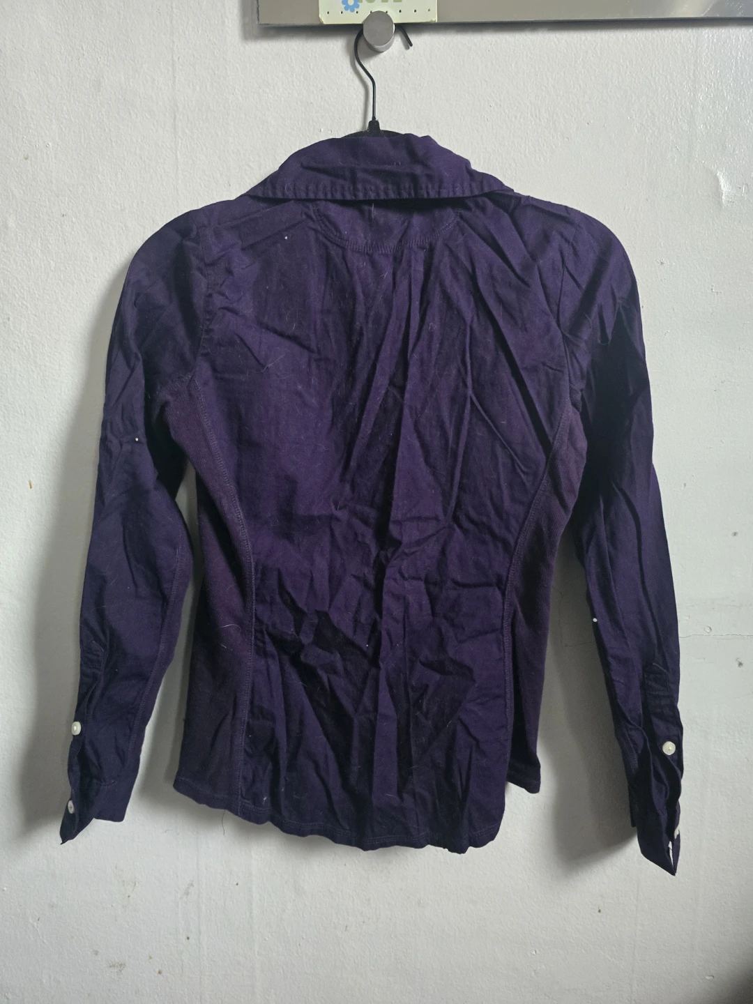 Converse Purple Button-Up Shirt - photo 4