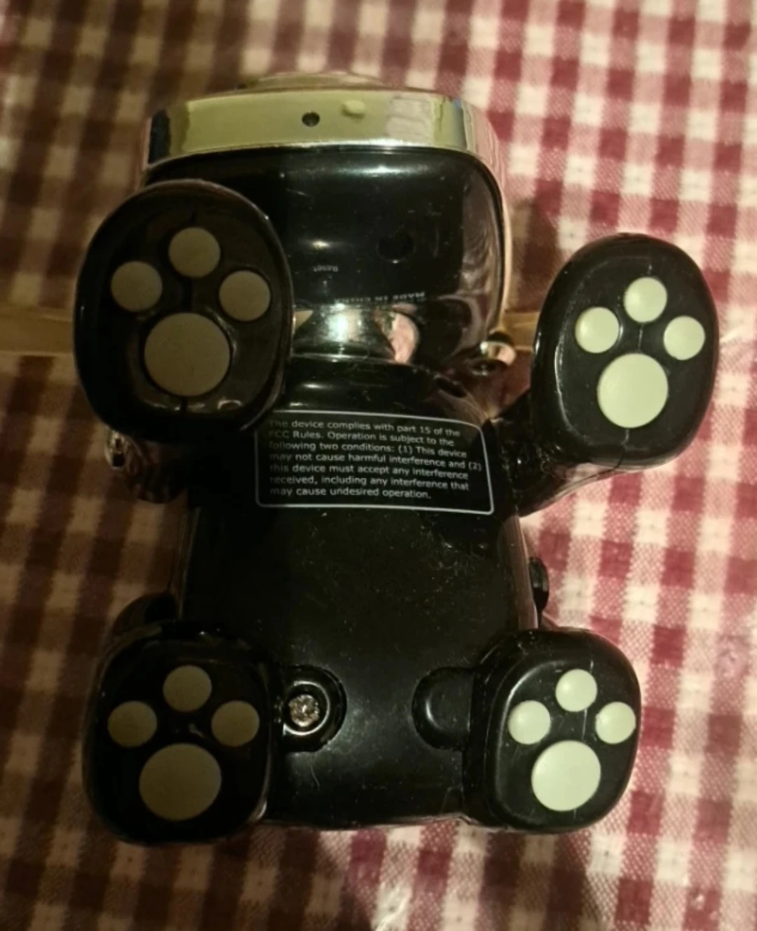 Vintage i-dog black Hasbro robot dog 2005 - photo 2